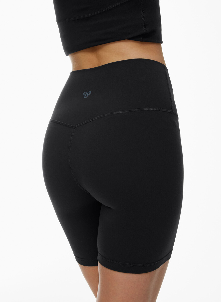 tnabutter cheeky high-rise 7 short svartasvart spiro