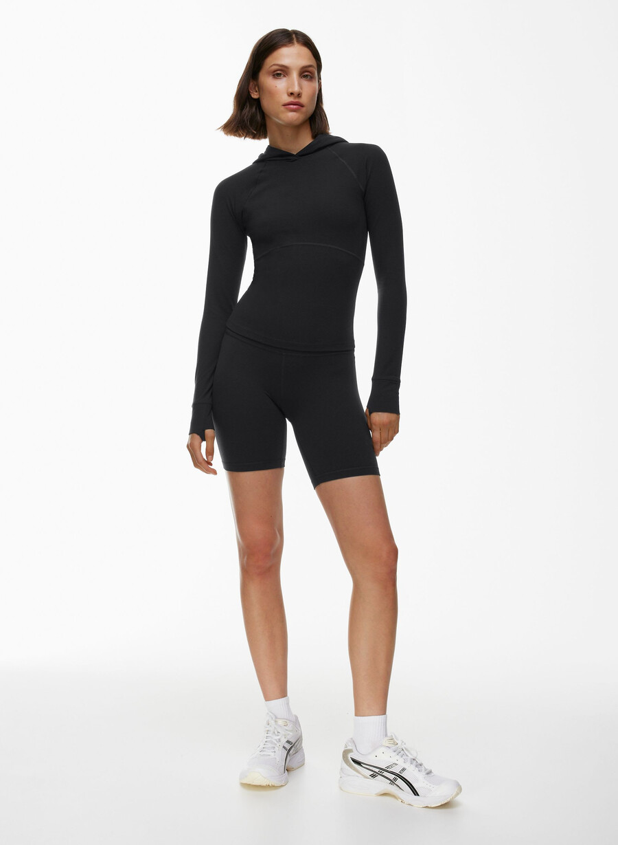tnabutter cheeky high-rise 7 short svartasvart spiro