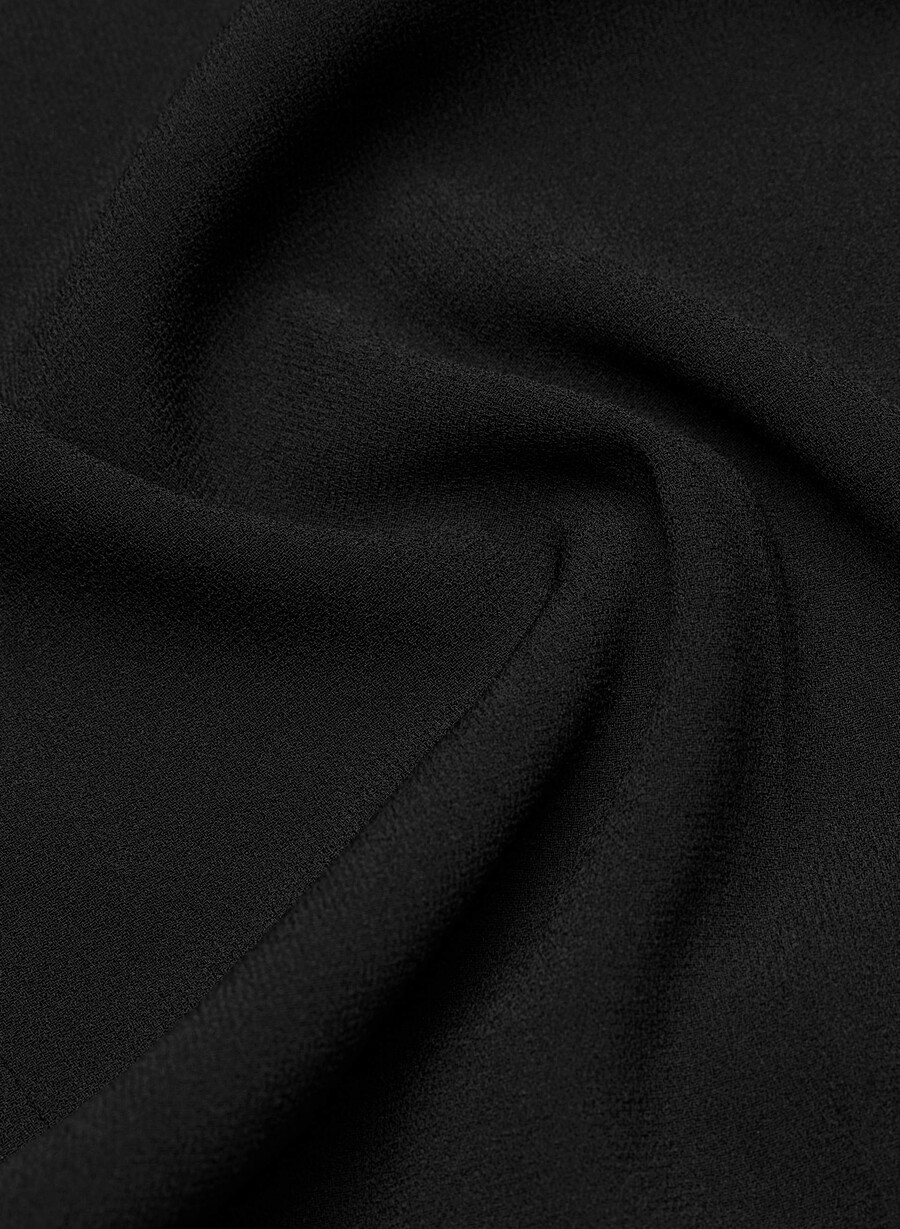 agency byxa - mirror crepe svart