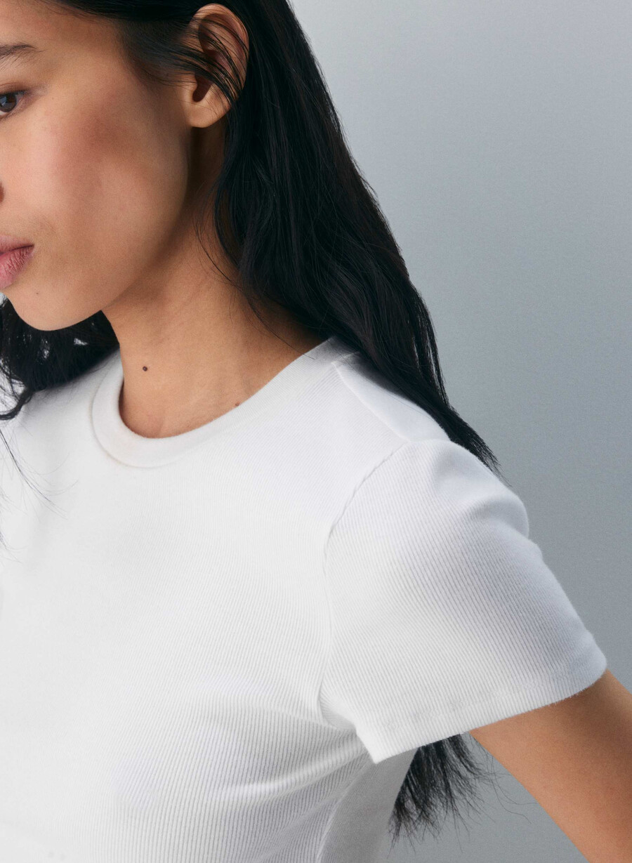 homestretch rib tune t-shirt vit