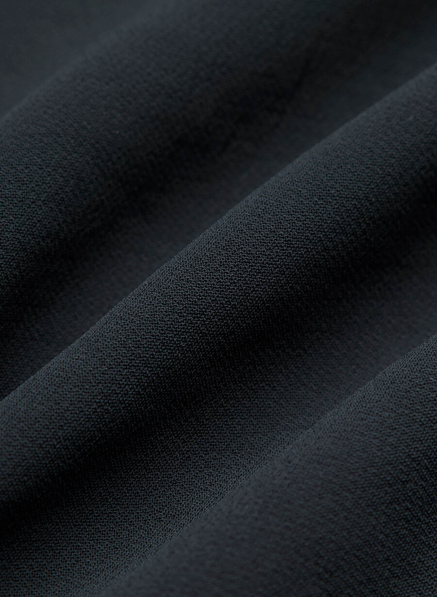 the effortless pant lo-rise - crepette mÖrk nattsblÅ