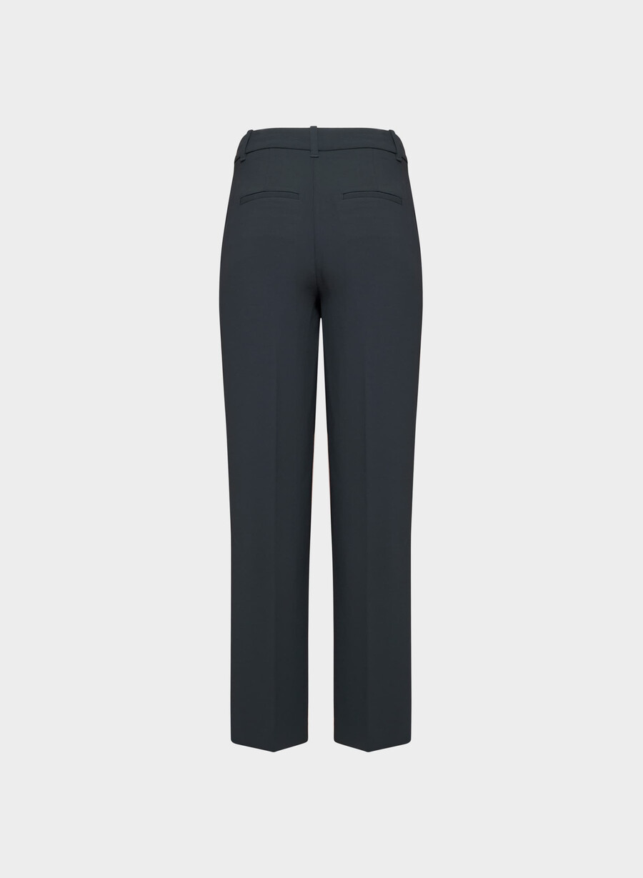the effortless pant lo-rise - crepette mÖrk nattsblÅ