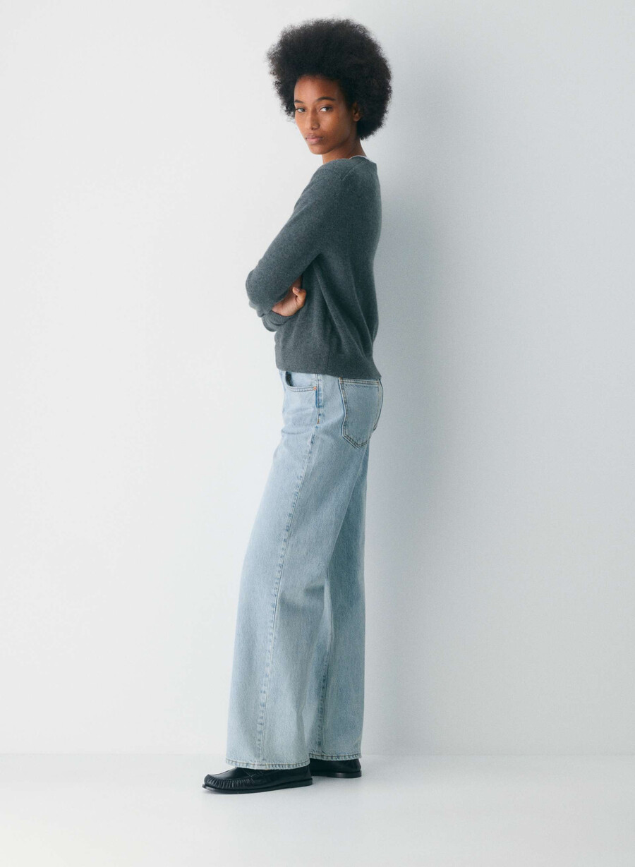 denim forum farrah high-rise wide jeans 15 yrs brl thr bleu