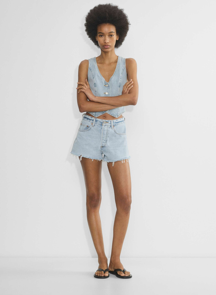 denim forum ex-pojkvännen höghöjdsjeanshorts here comes the sn bl