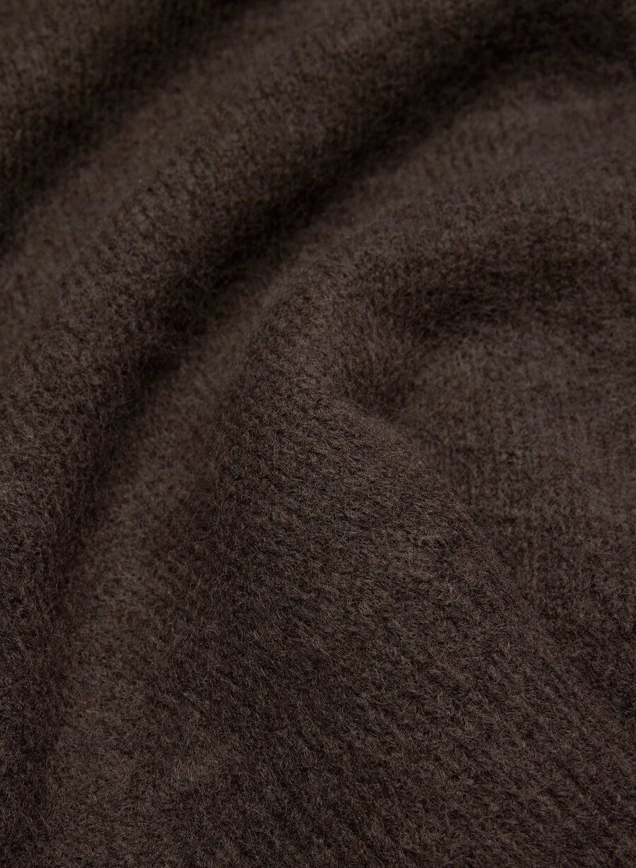 softspoke dear-tröja mokkabrun