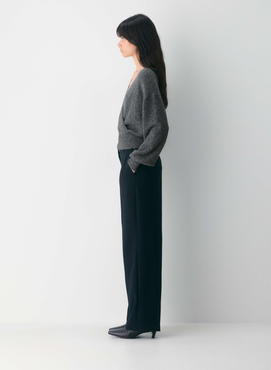 softspoke dear-tröja heather nomad taupe