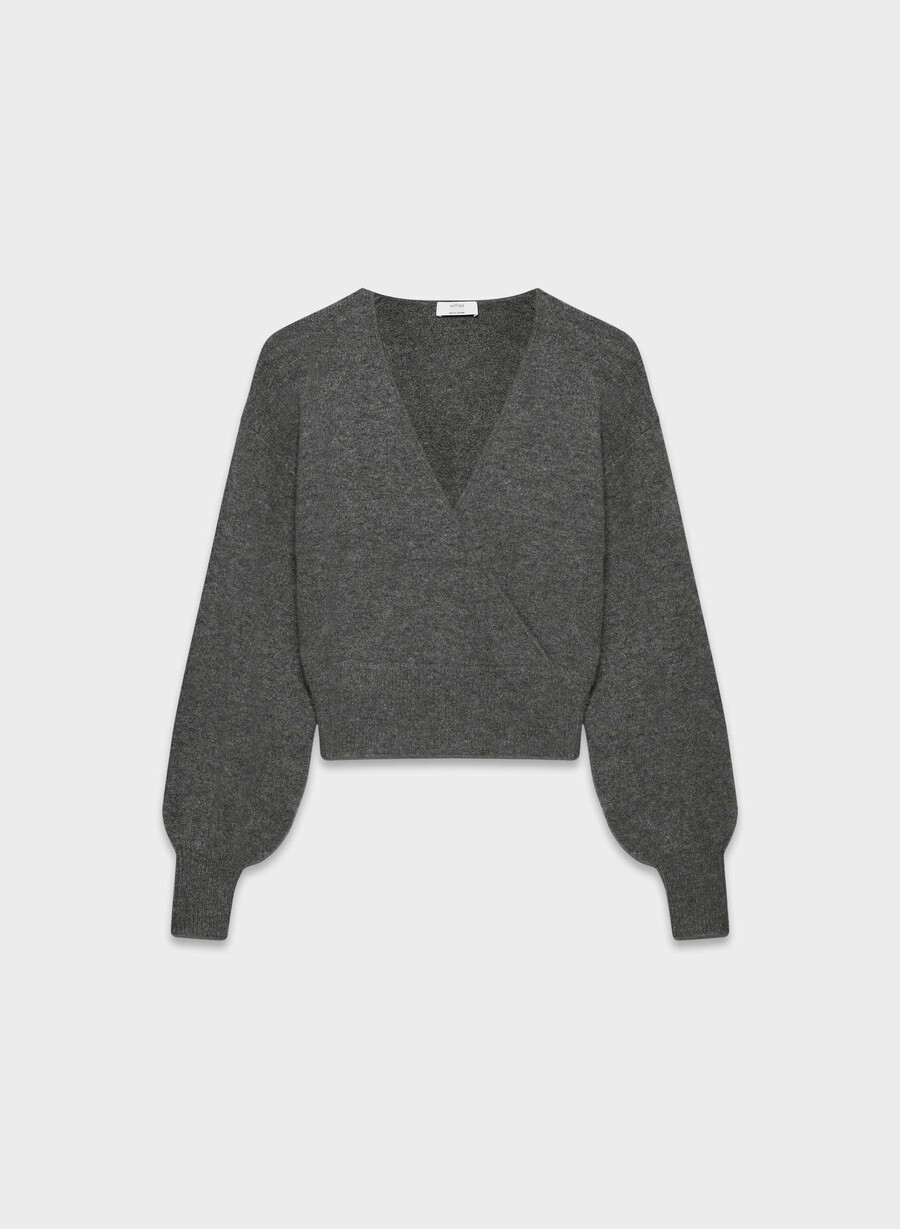softspoke dear-tröja heather nomad taupe
