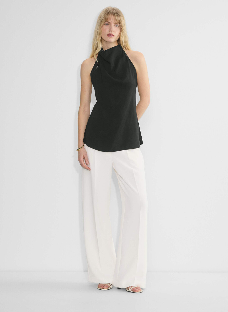 the effortless pant wider - crepette ljus bjÖrk