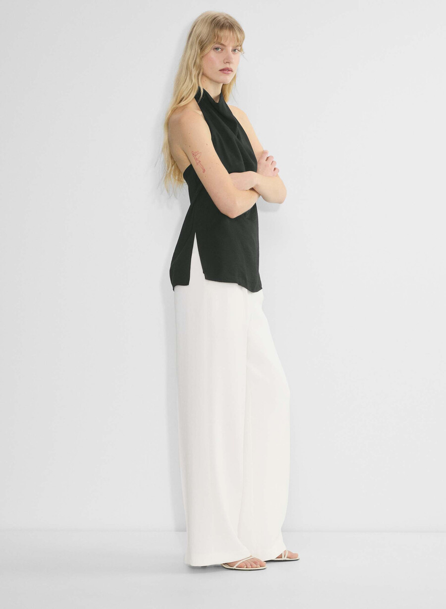 the effortless pant wider - crepette ljus bjÖrk