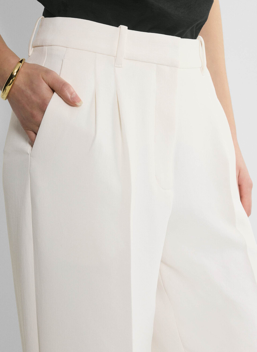 the effortless pant wider - crepette ljus bjÖrk
