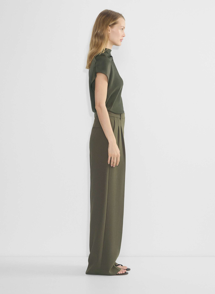 the effortless pant wider - crepette mÖrkoliv