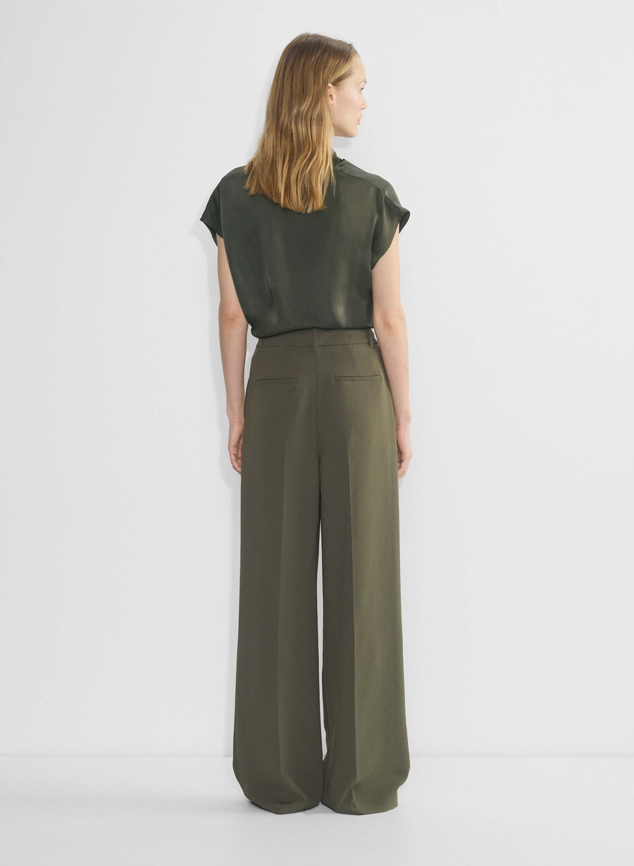 the effortless pant wider - crepette mÖrkoliv
