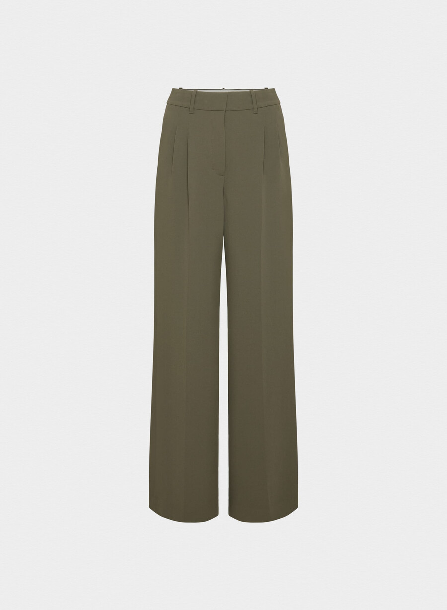 the effortless pant wider - crepette mÖrkoliv