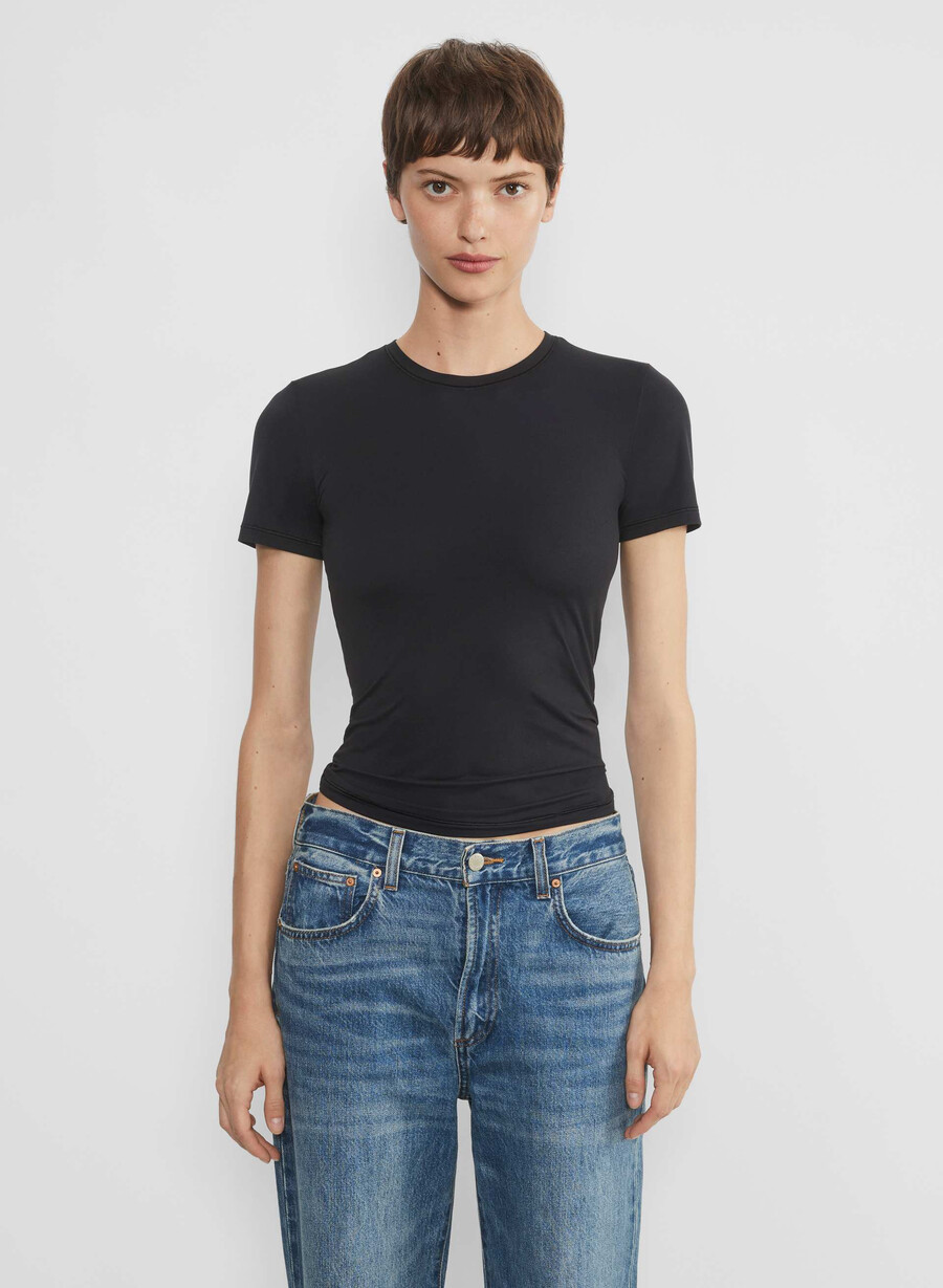retouch emmer t-shirt svart