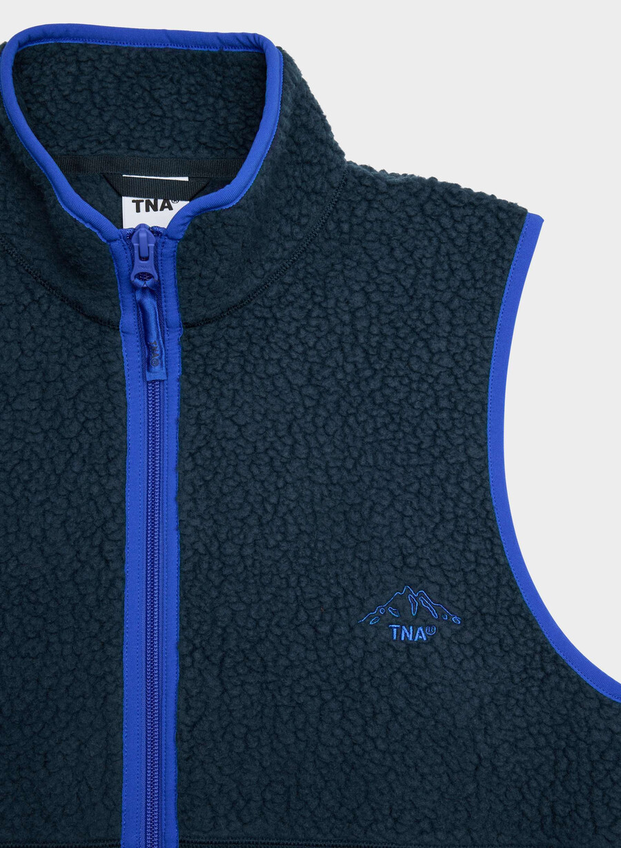 polartec thermal pro halsbandsväst admiraljazzblÅ