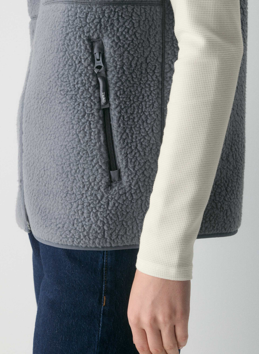 polartec thermal pro halsduksväst vintage marinblÅ