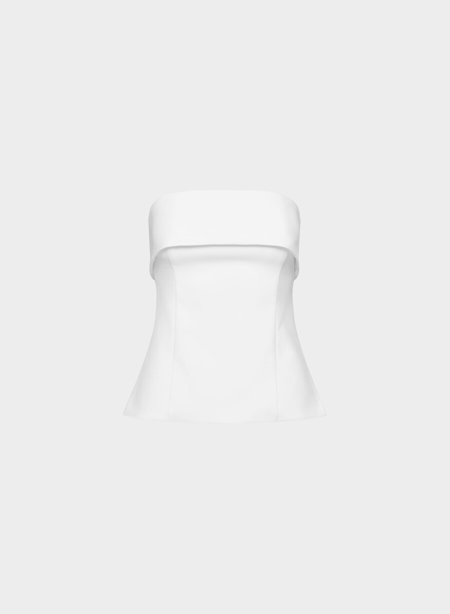 element tub top - Återväsentlig vit