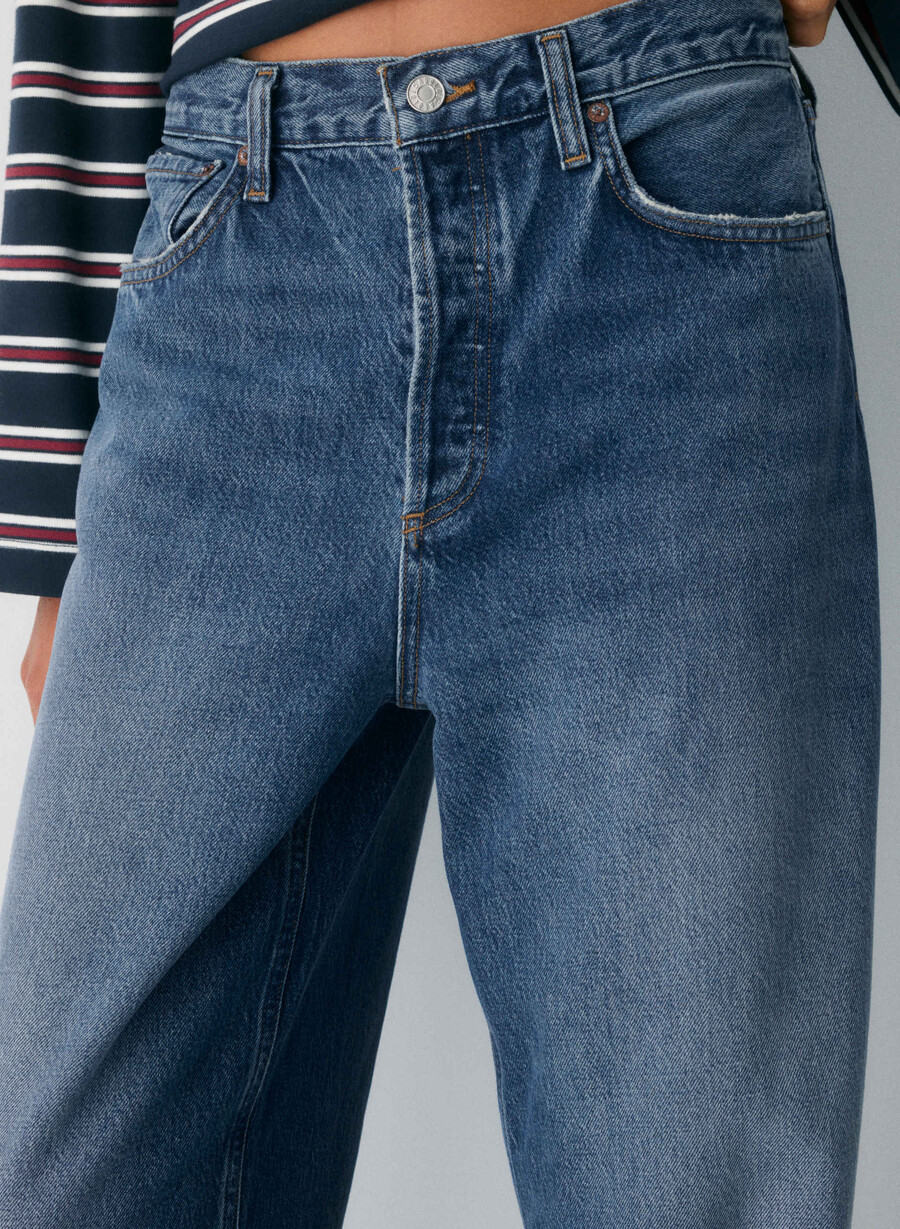 agolde lågt sittande baggy jeans essence