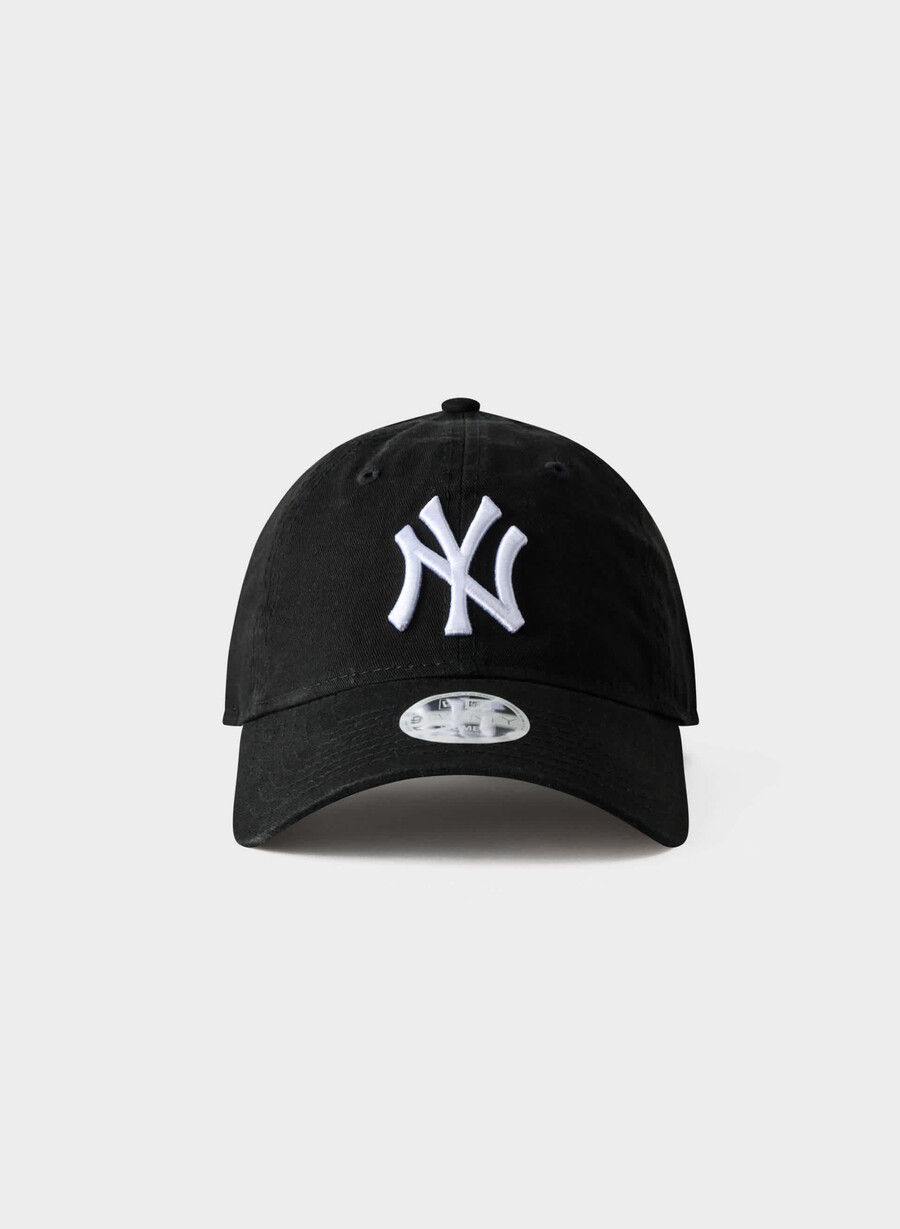 new era new york yankees 9twenty keps tvättad svartvit