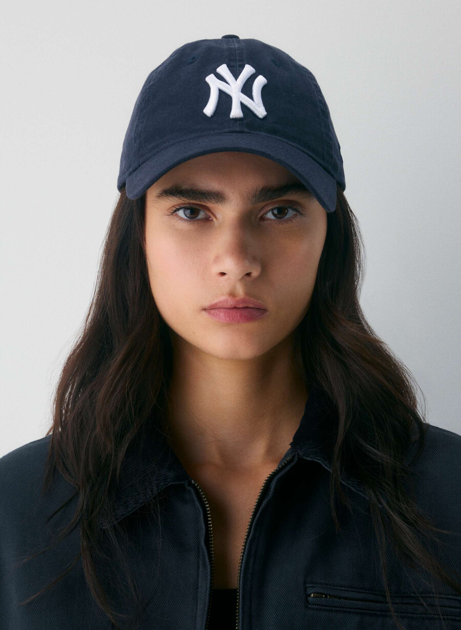 new era new york yankees 9twenty keps tvättad dk nt nvy wh