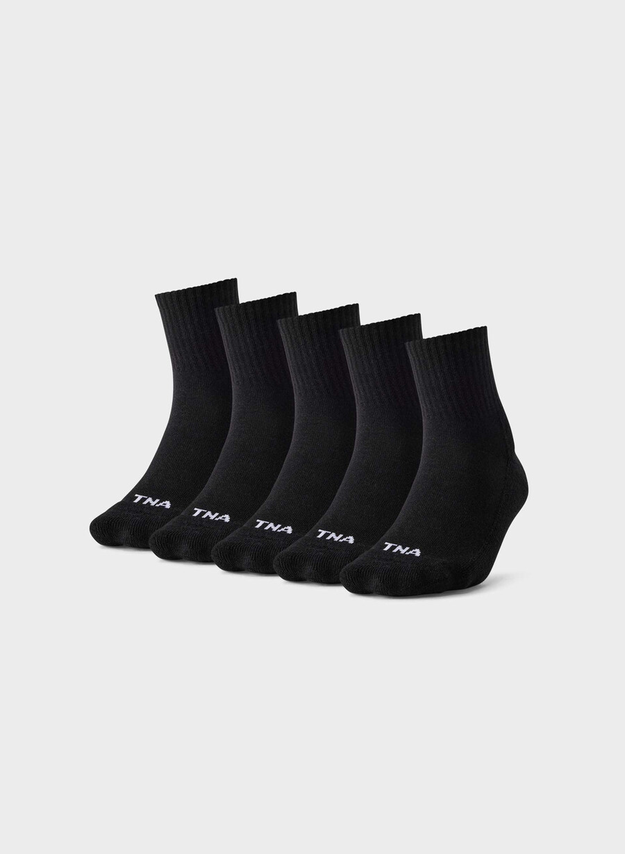 bästa någonsin fotledsstrumpor 5-pack svart