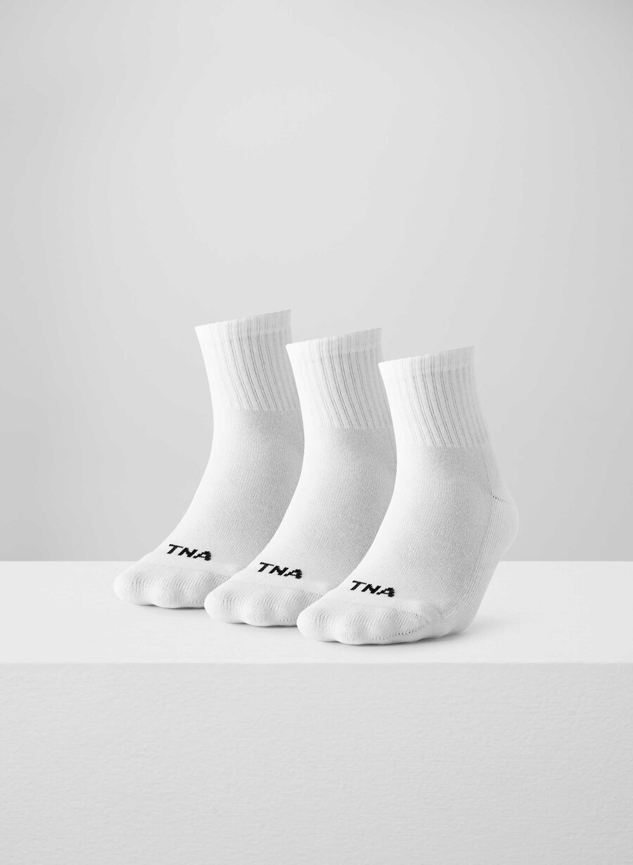 bästa någonsin fotledsstrumpor 3-pack vita
