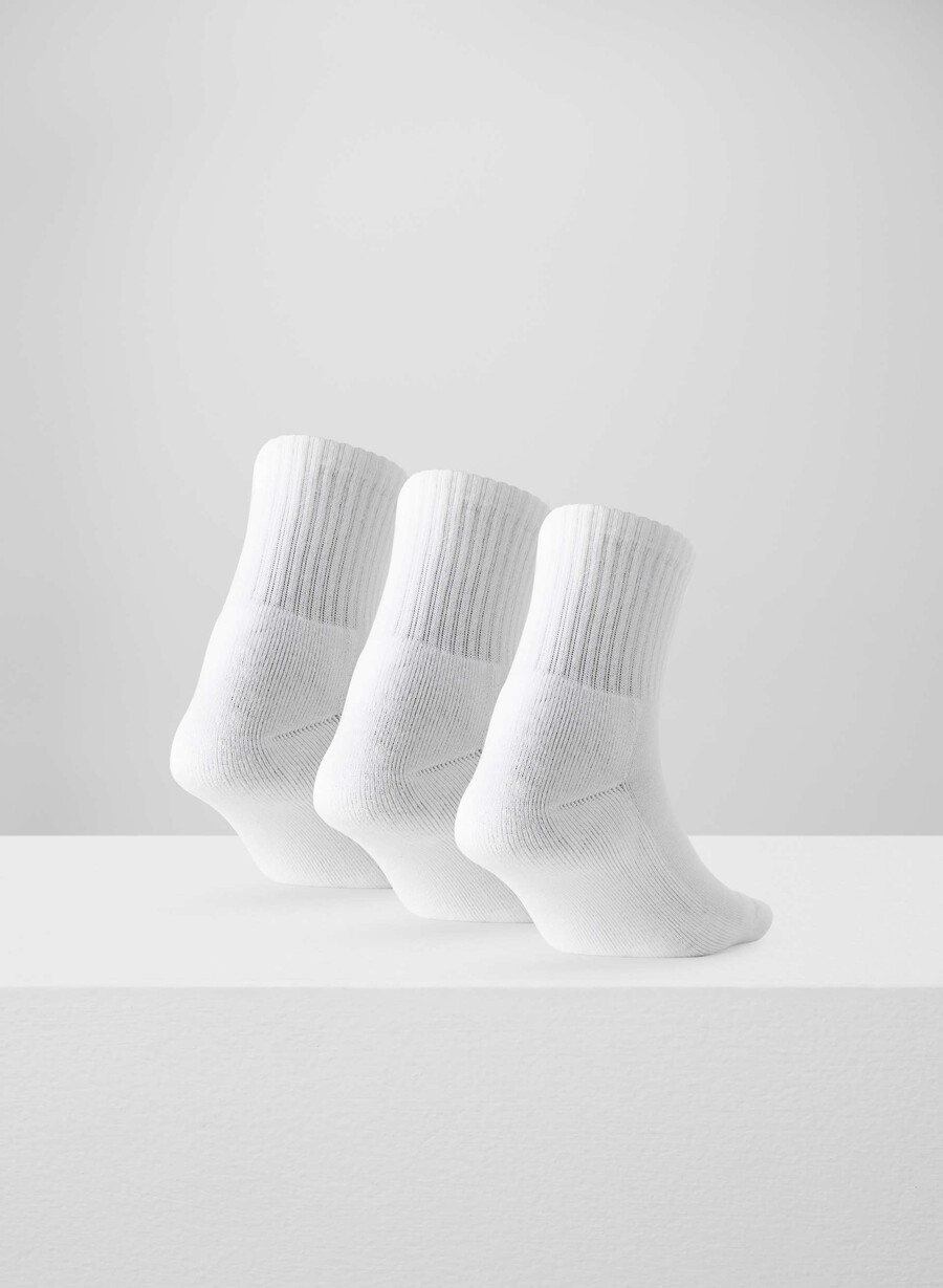 bästa någonsin fotledsstrumpor 3-pack vita