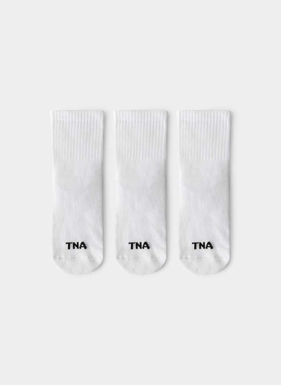bästa någonsin fotledsstrumpor 3-pack vita