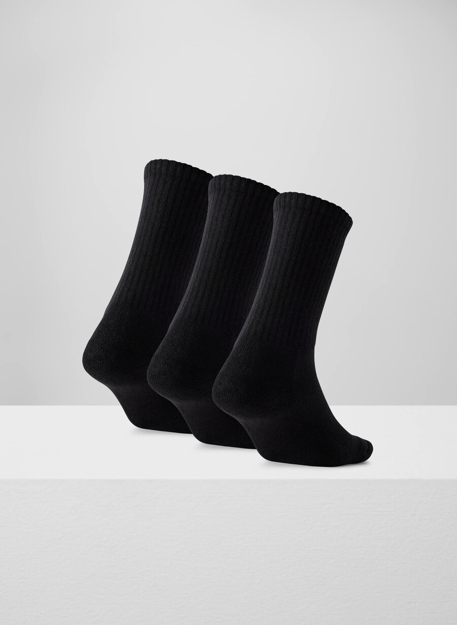 best-ever crew sock 3-pack svart