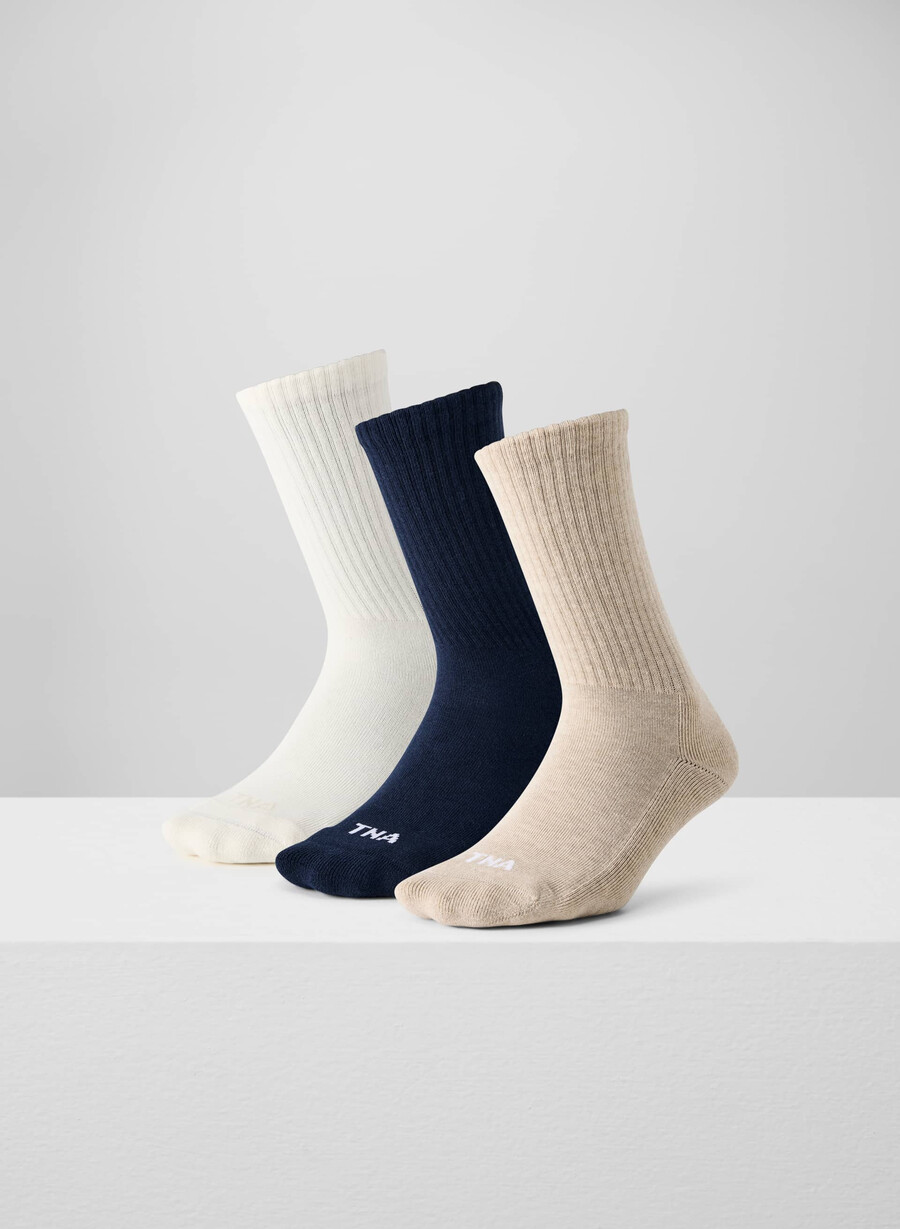 best-ever crew sock 3-pack htr ecradllt brch