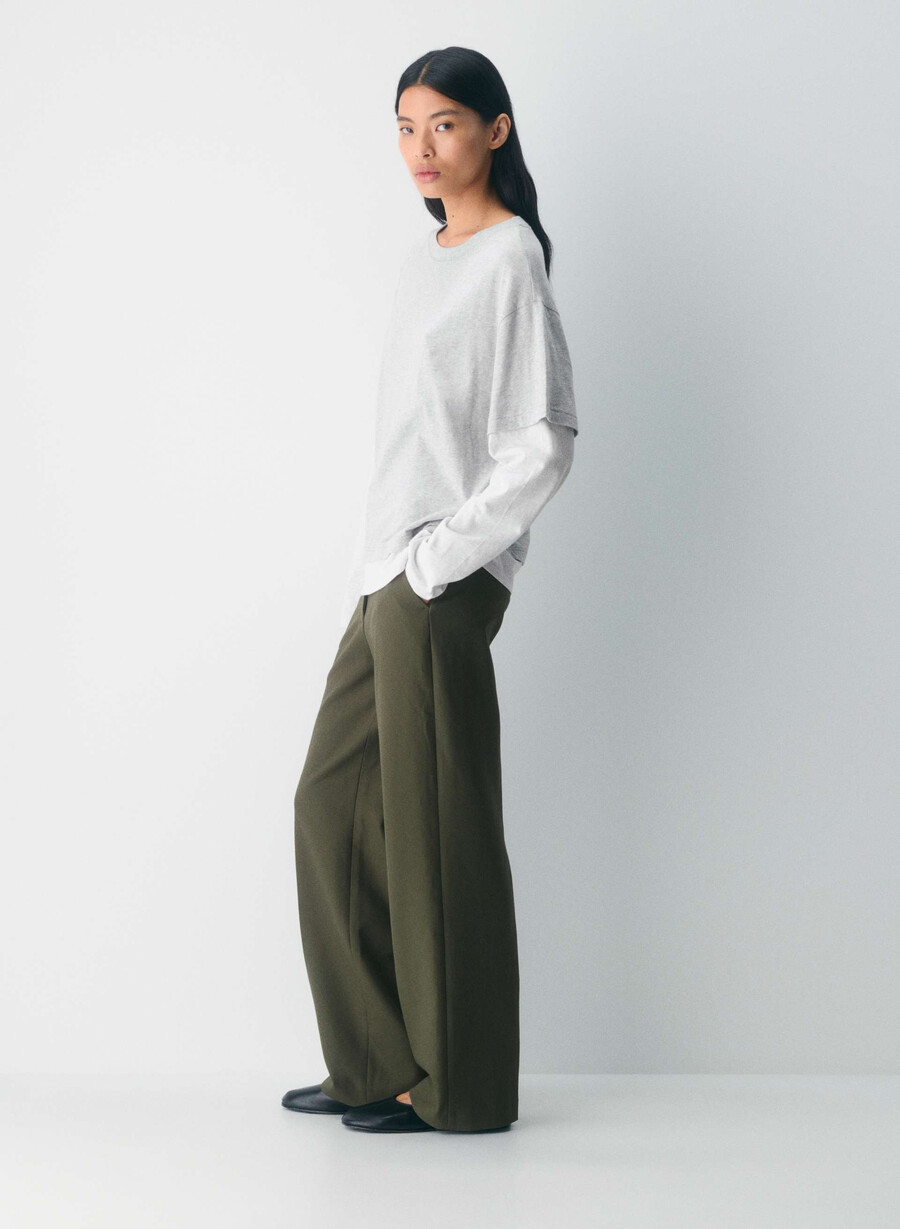 the limitless pant - Återväsentlig mÖrk oliv