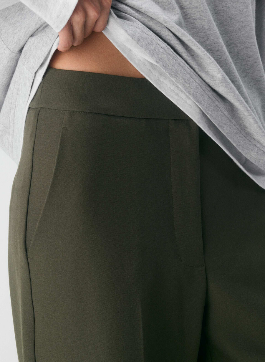 the limitless pant - Återväsentlig mÖrk oliv