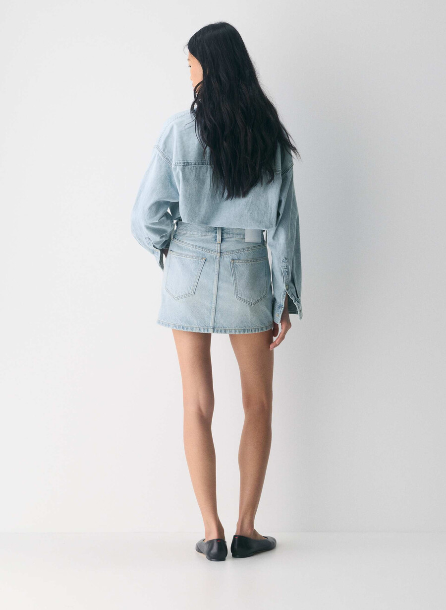 denim forum 90-talets ricci jeanskjol 15 År brl thr bleu