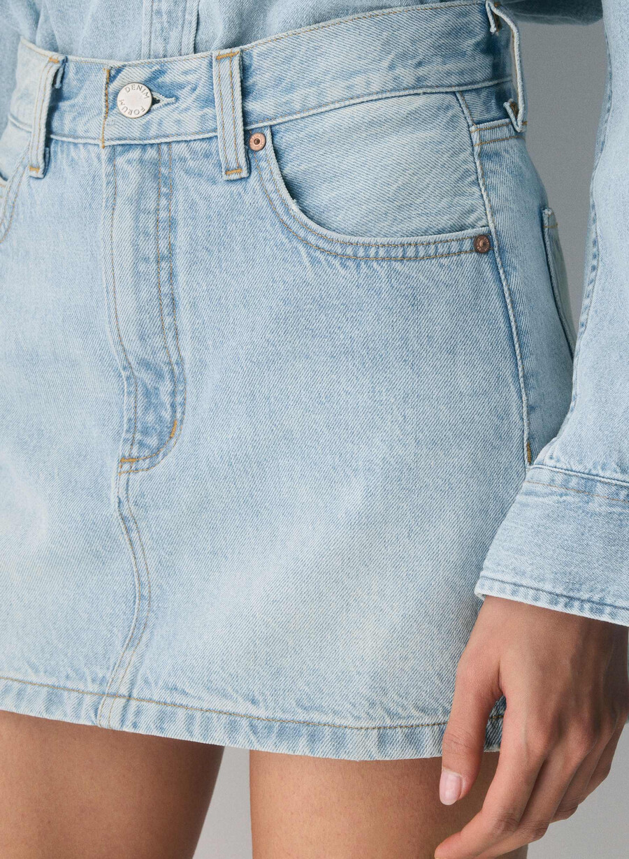 denim forum 90-talets ricci jeanskjol 15 År brl thr bleu