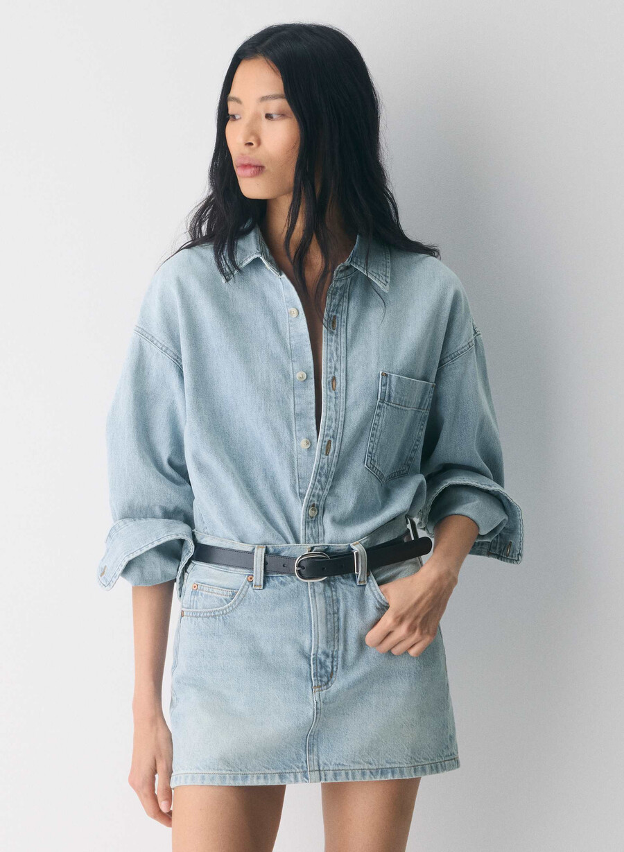denim forum 90-talets ricci jeanskjol 15 År brl thr bleu