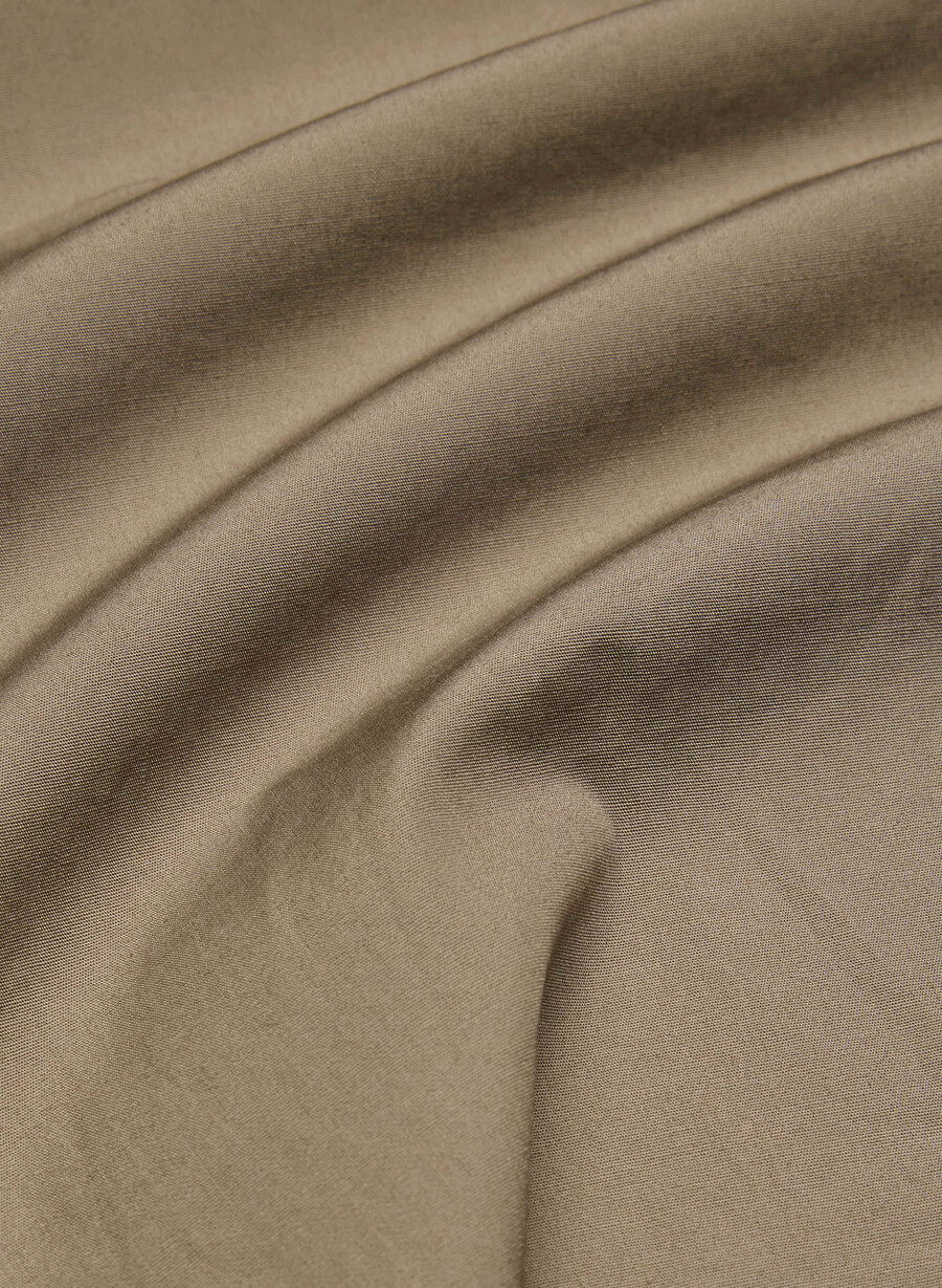 revive poplin klänning folio brunsvart