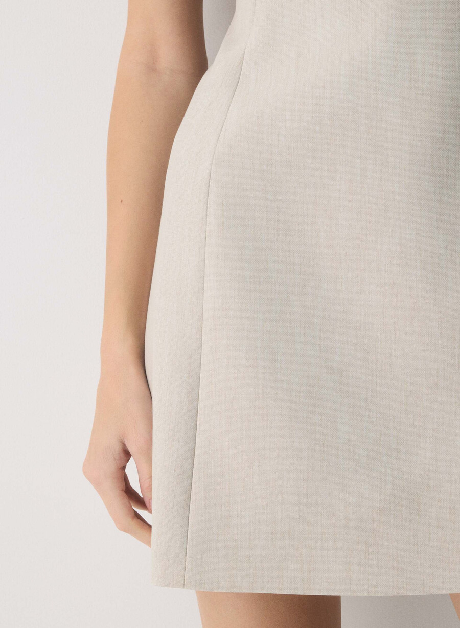 opportunity klänning - reessential heather matte pearl