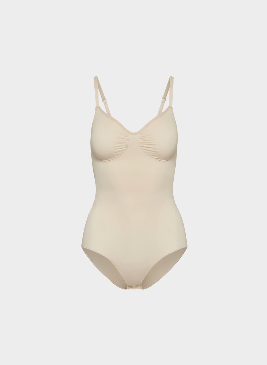 shapeenhance sömlös helrumpsbody sand