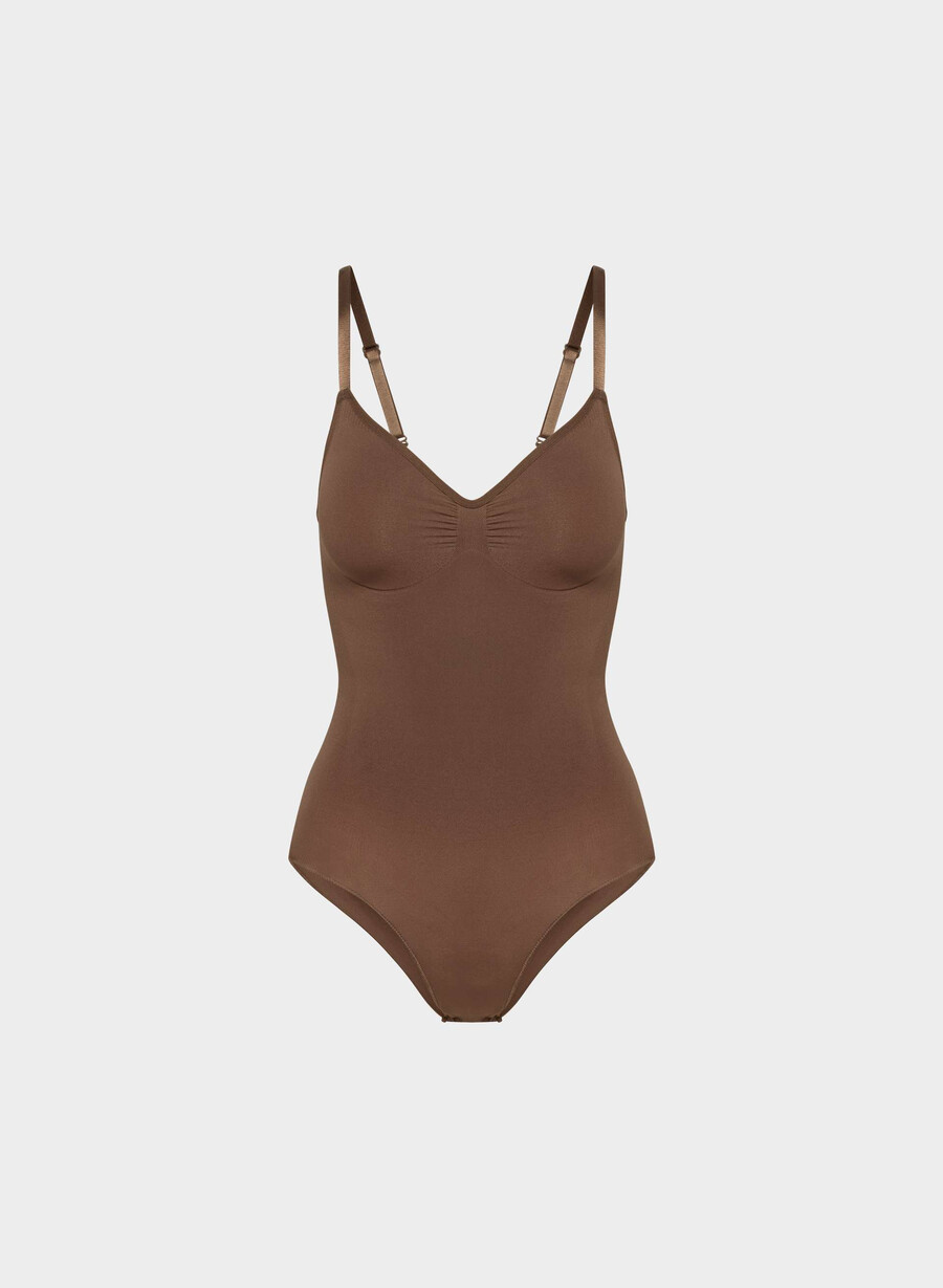 shapeenhance sömlös helrumpsbody cocoa bean