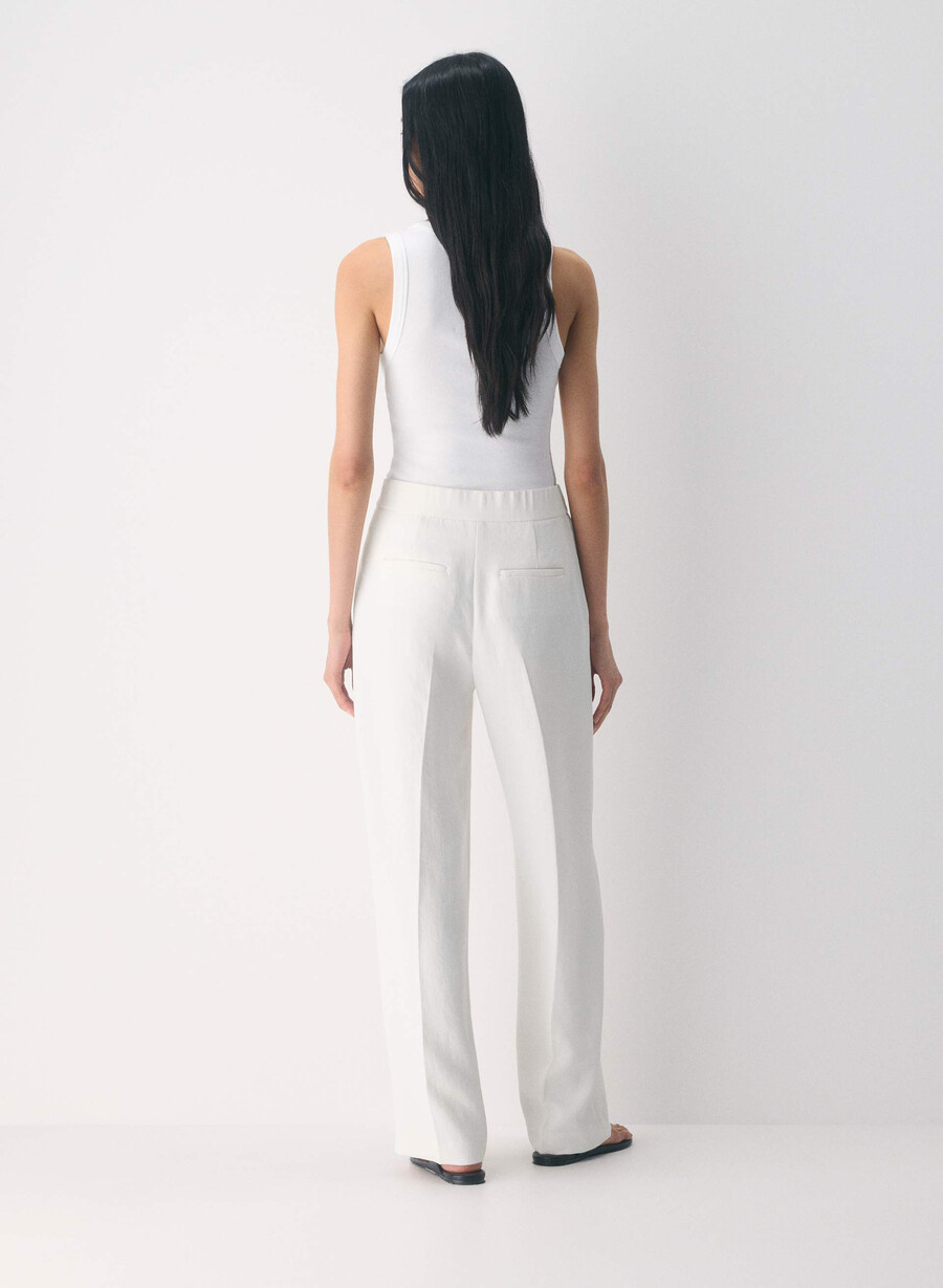 limitless pant - crepette ljus bjÖrk