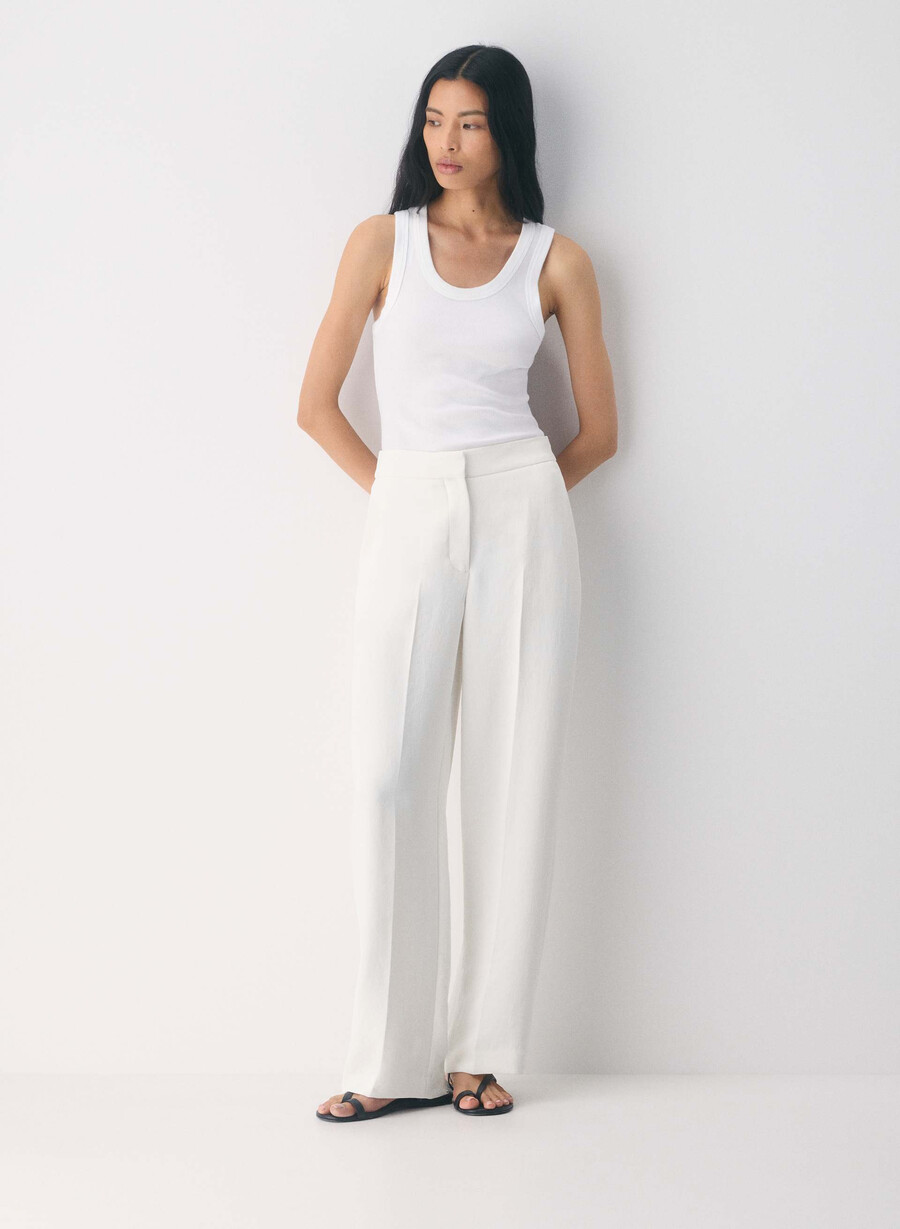 limitless pant - crepette ljus bjÖrk