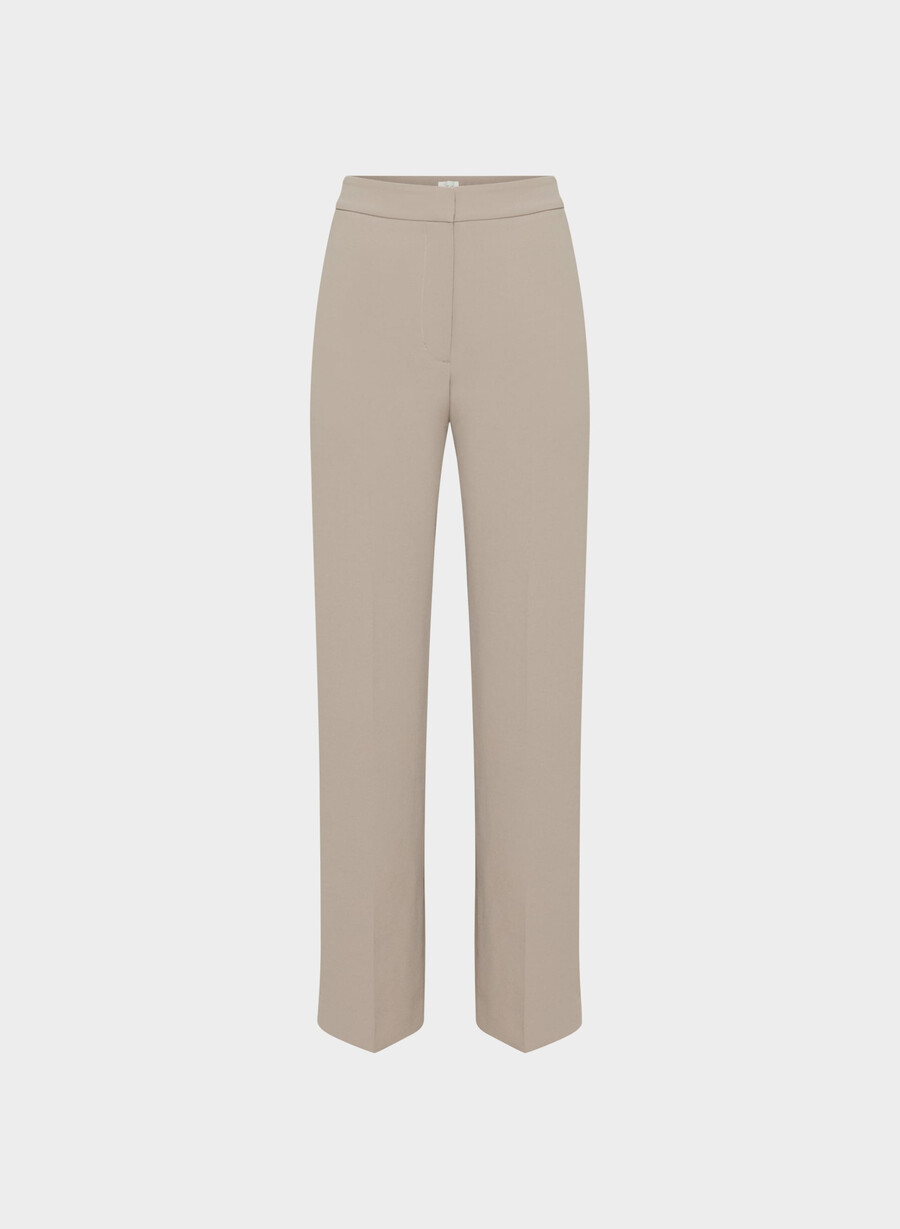the limitless pant - crepette nomad taupe