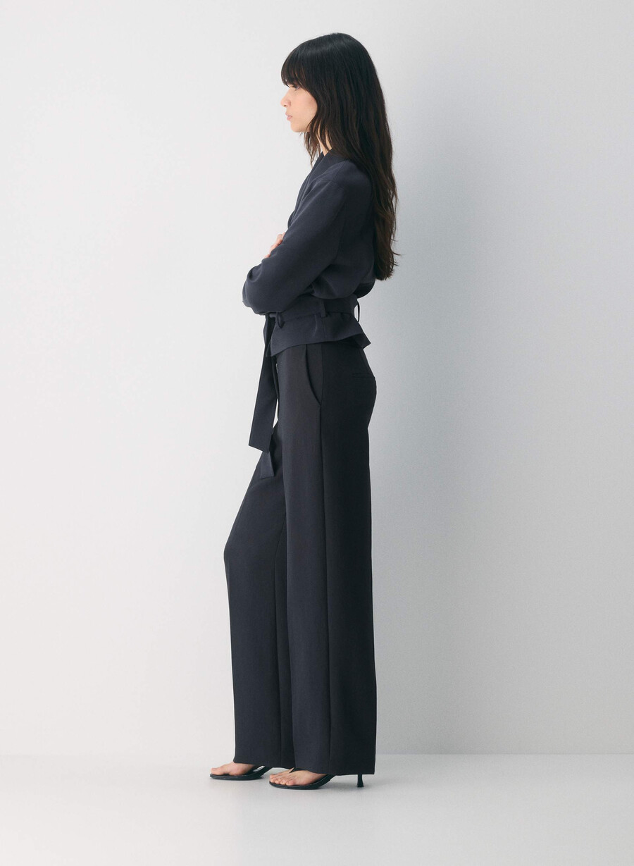 limitless pant - crepette dark nat navy