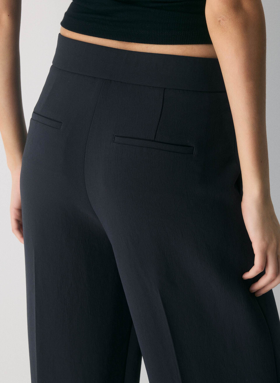 limitless pant - crepette dark nat navy