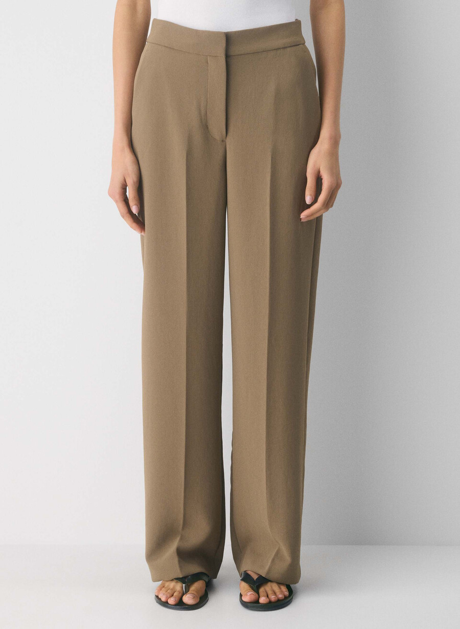 the limitless pant - crepette folio brun