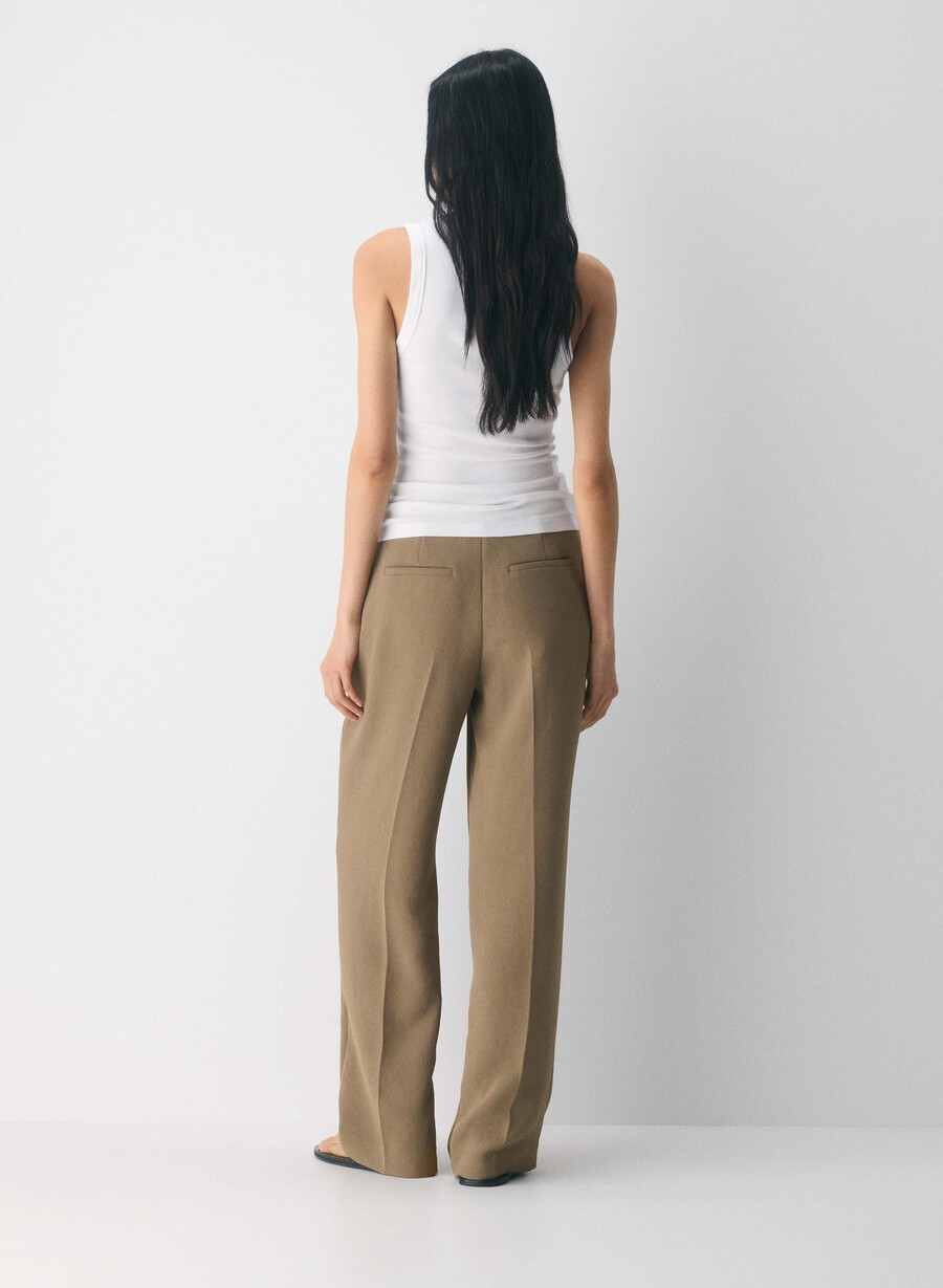 the limitless pant - crepette folio brun