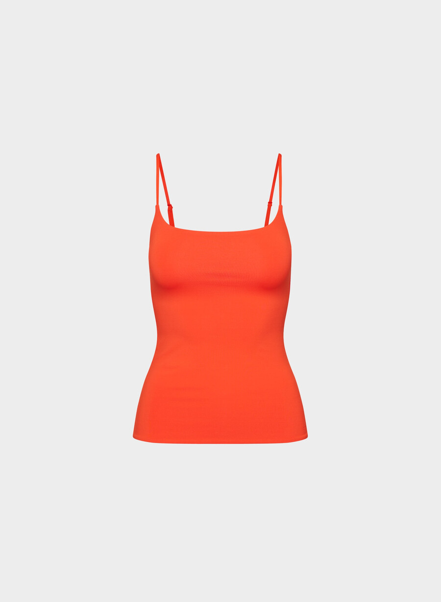 original contour squareneck cami hip linne svart
