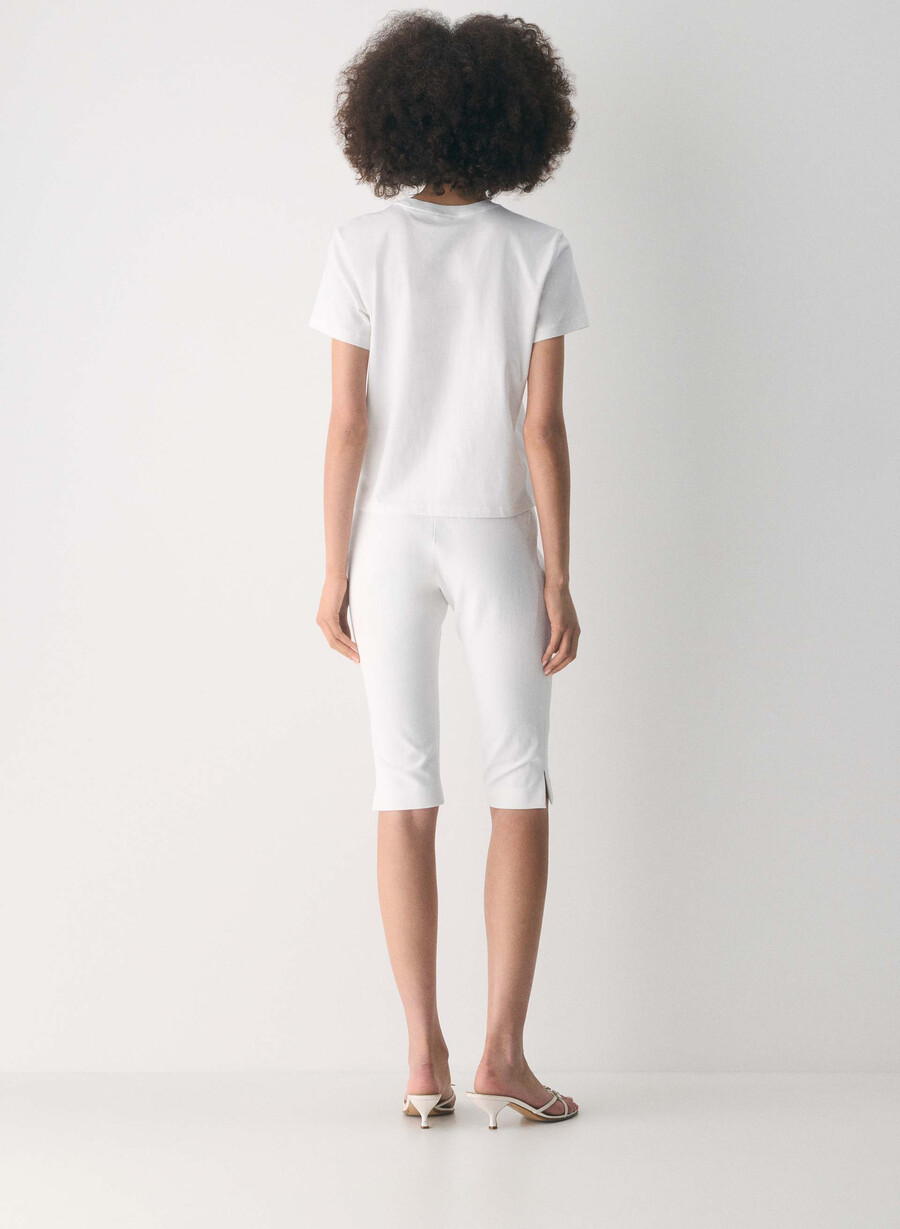 soft feels all-time t-shirt vitblinkande rÖd