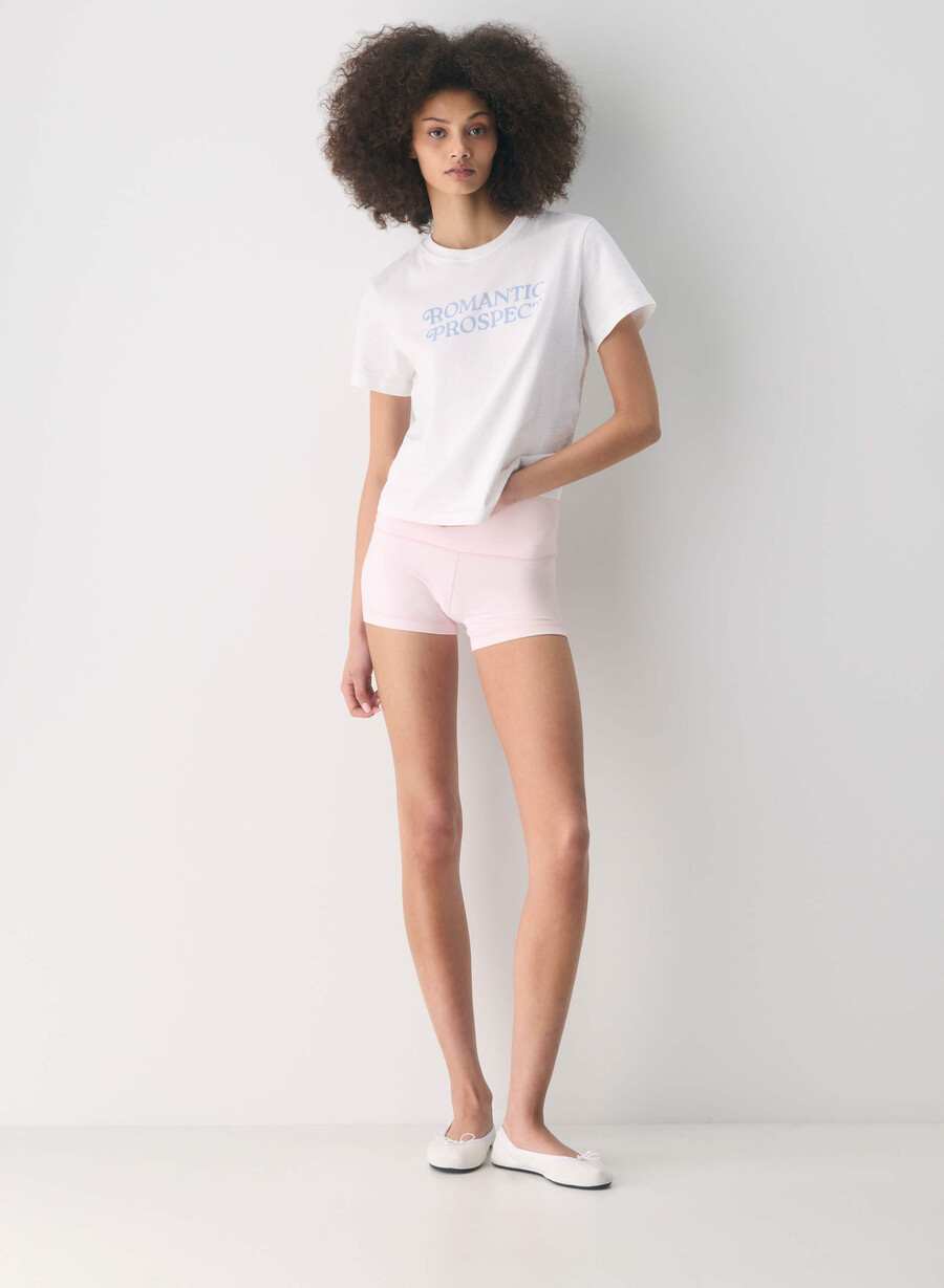 soft feels all-time t-shirt vitkrupplad blÅ