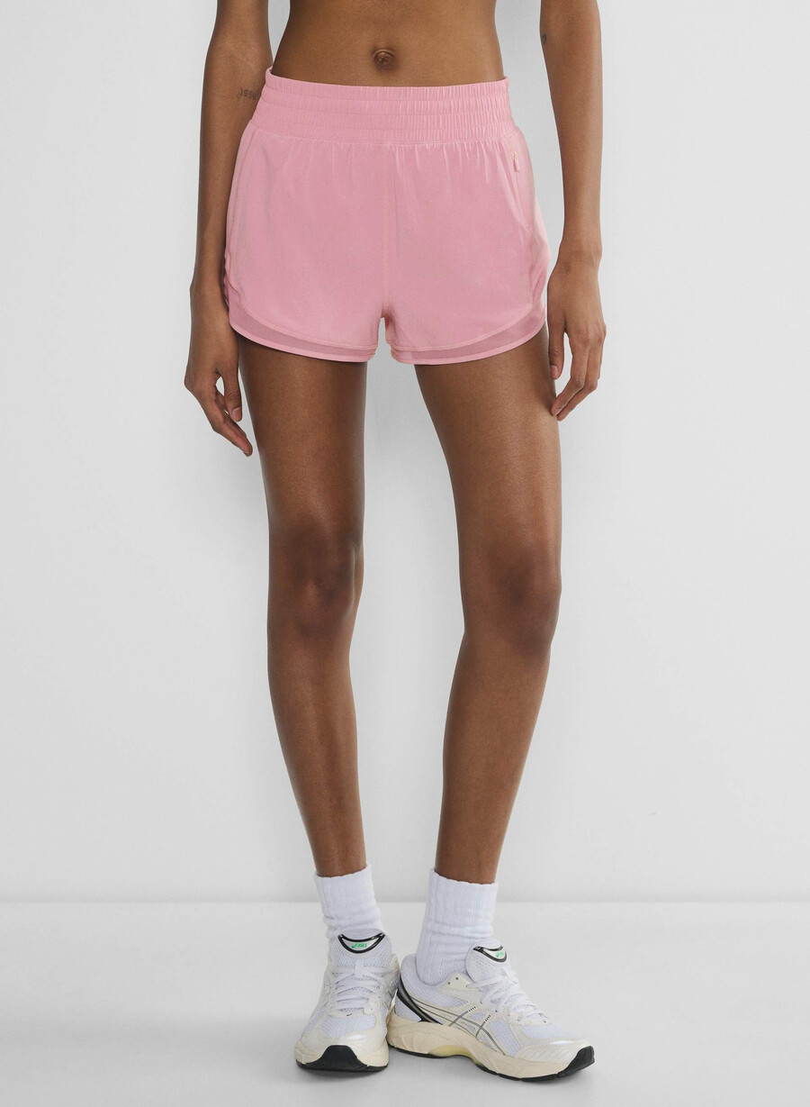 movetech legacy högmidja 65 cm shorts grÖn rosa